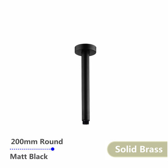200mm Round Brass Ceiling Shower Arm [42-0105.SA / 42-1751]