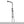 Right Angle Round Top Inlet Shower Rail Only [42-2128-A.SH.N / 42-1234]