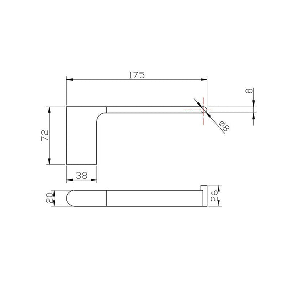 AU / VOG - Toilet Paper Holder [42-8013.TR]
