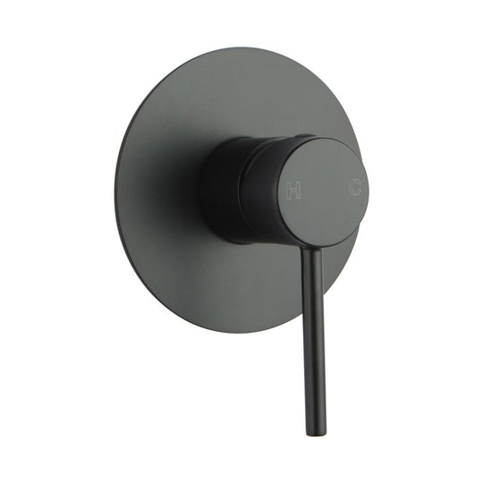 LUCID PIN - Round Shower/Bath Mixer [42-0126-2-65/80.ST (WM26)]