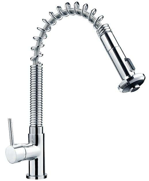 Helga Pin Handle Pull Out Kitchen Mixer