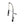 Spring Chrome Commercial Double Spout Kitchen Sink Mixers Tap [42-CH1009.KM]