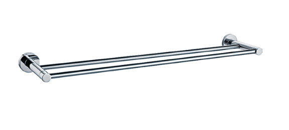SALE - Round Double Towel Rail [44-8310/8610] – Maxten Bathrooms