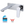Square Round Series - Basin / Shower Mixer & Spout- Chrome / Matt Black [44-FA1005BK/FA2005]