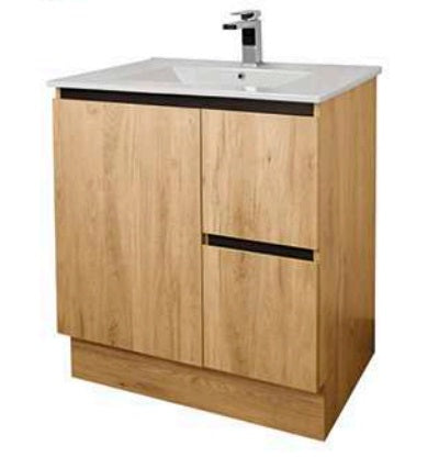 NUTRO LUX 750-1200mm Oak Freestanding Vanity [17-NUTRO LUX / 17-1623]