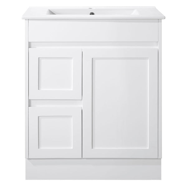 Quinn - MATTE White Hamptons Style Freestanding Vanity 600-1800mm [20-SK76-WM]